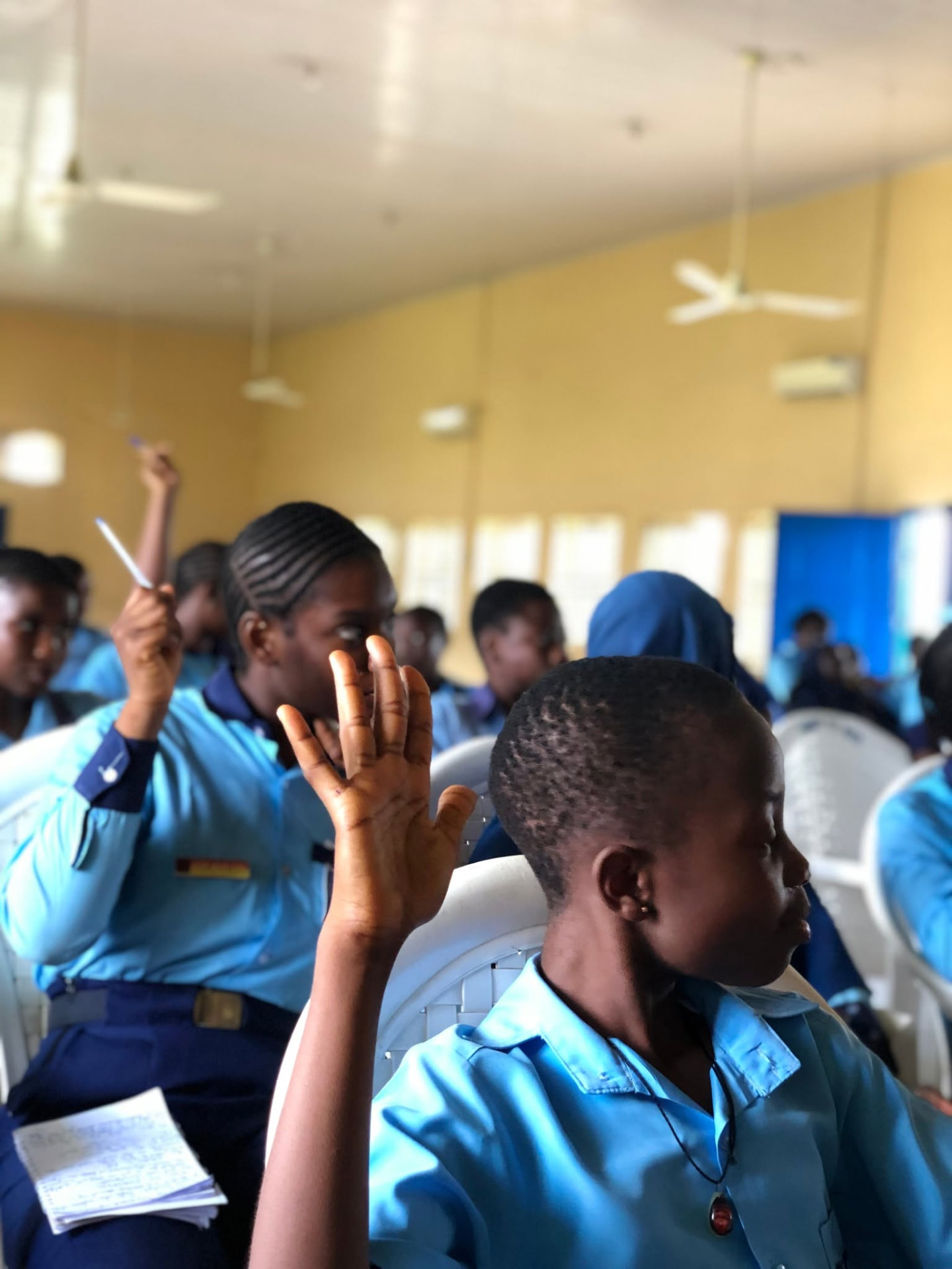 A hand up — a future in motion